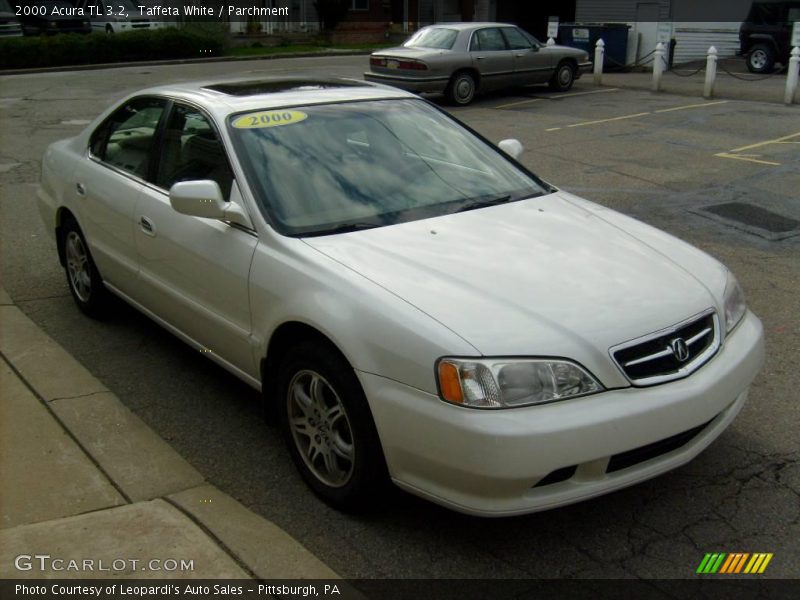 Taffeta White / Parchment 2000 Acura TL 3.2