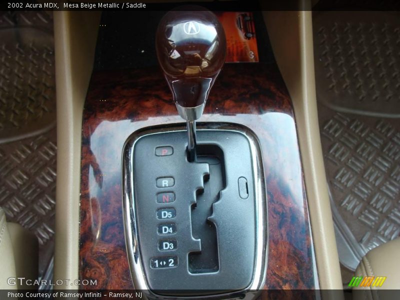 Mesa Beige Metallic / Saddle 2002 Acura MDX