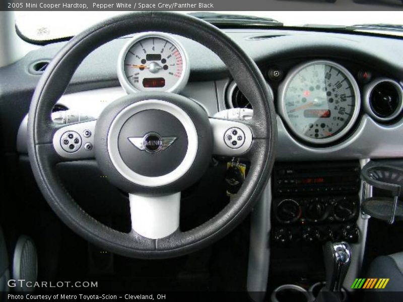 Pepper White / Space Grey/Panther Black 2005 Mini Cooper Hardtop