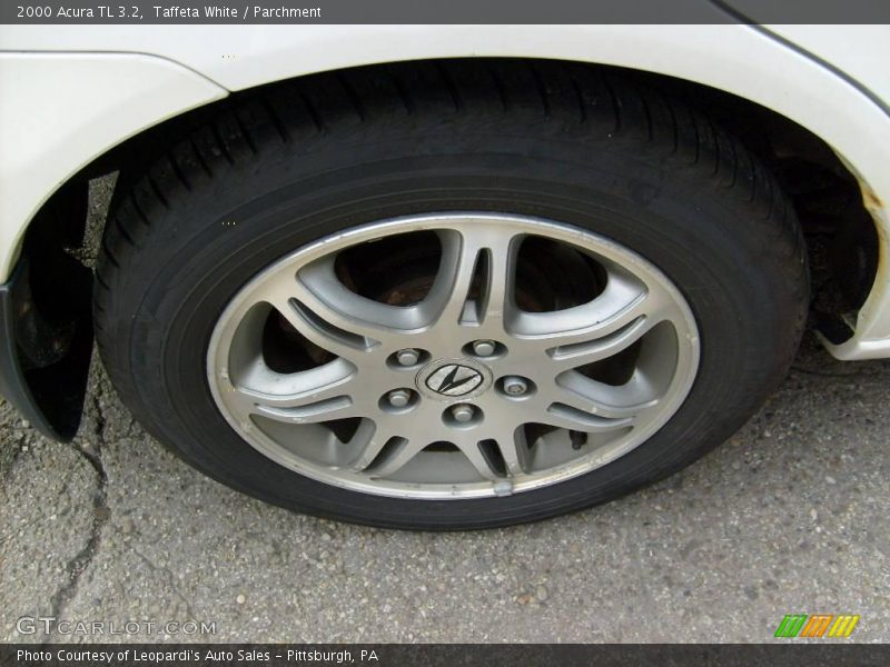 Taffeta White / Parchment 2000 Acura TL 3.2