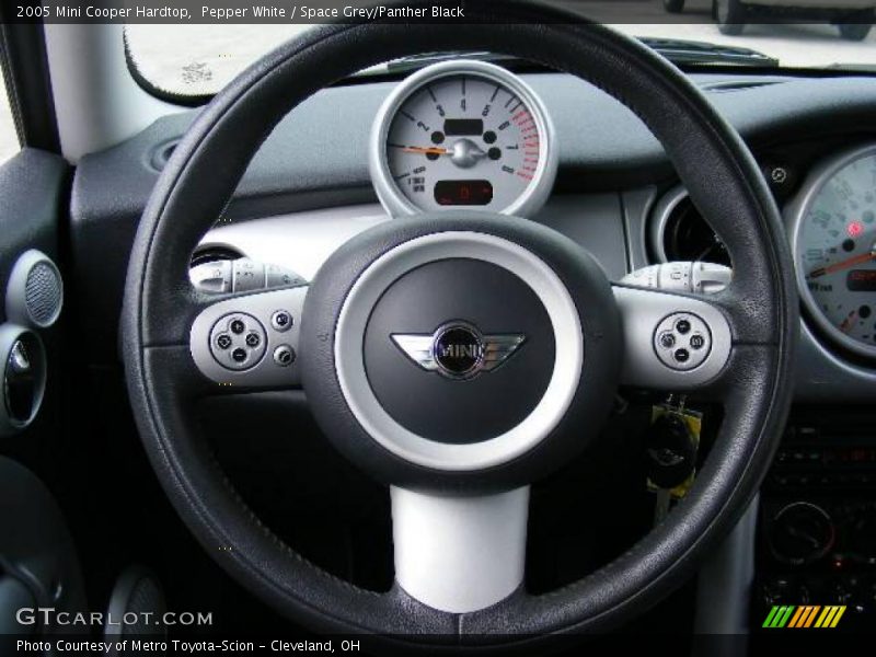 Pepper White / Space Grey/Panther Black 2005 Mini Cooper Hardtop