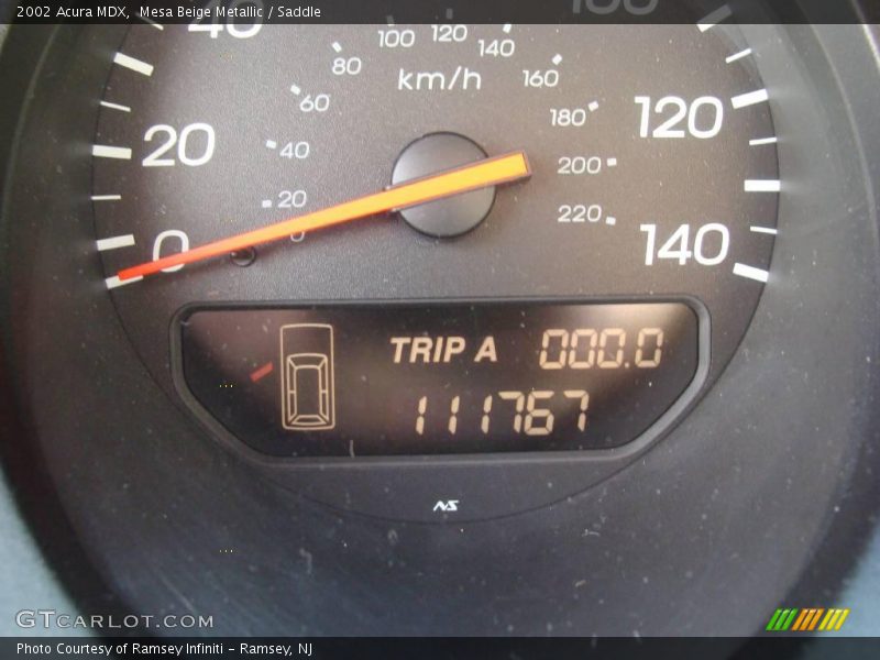 Mesa Beige Metallic / Saddle 2002 Acura MDX