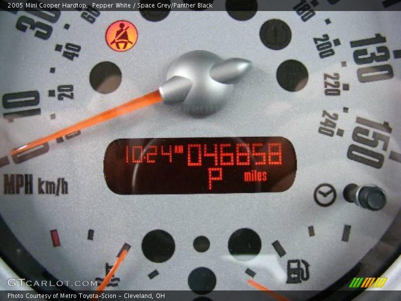 Pepper White / Space Grey/Panther Black 2005 Mini Cooper Hardtop