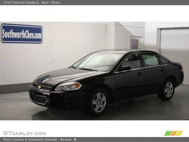 Black / Ebony 2010 Chevrolet Impala LS