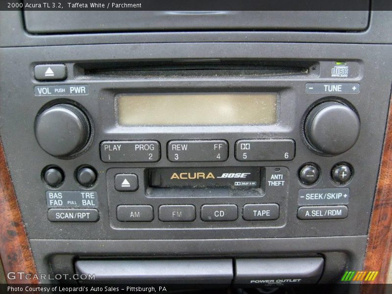 Taffeta White / Parchment 2000 Acura TL 3.2