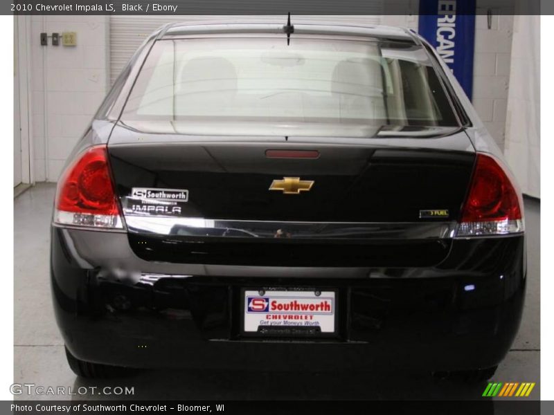 Black / Ebony 2010 Chevrolet Impala LS