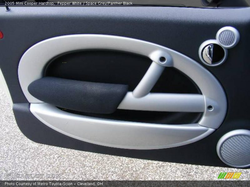Pepper White / Space Grey/Panther Black 2005 Mini Cooper Hardtop