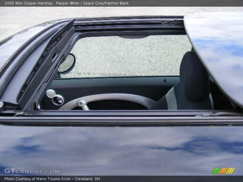 Pepper White / Space Grey/Panther Black 2005 Mini Cooper Hardtop