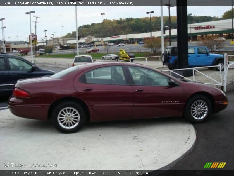 Dark Garnet Red Pearl Coat / Dark Slate Gray 2001 Chrysler Concorde LXi