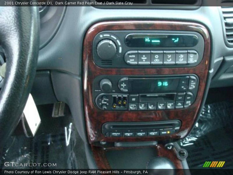 Dark Garnet Red Pearl Coat / Dark Slate Gray 2001 Chrysler Concorde LXi