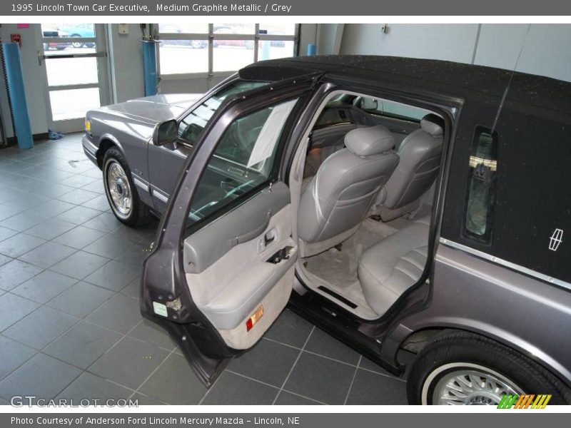 Medium Graphite Metallic / Grey 1995 Lincoln Town Car Executive