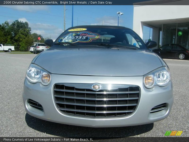 Bright Silver Metallic / Dark Slate Gray 2006 Chrysler Sebring GTC Convertible