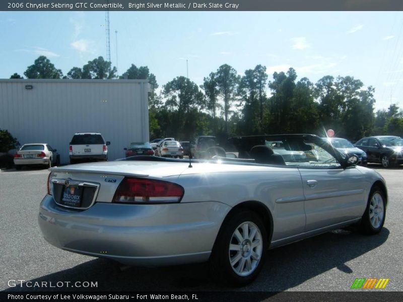 Bright Silver Metallic / Dark Slate Gray 2006 Chrysler Sebring GTC Convertible