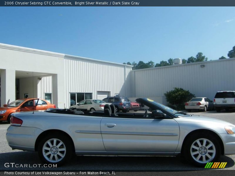 Bright Silver Metallic / Dark Slate Gray 2006 Chrysler Sebring GTC Convertible