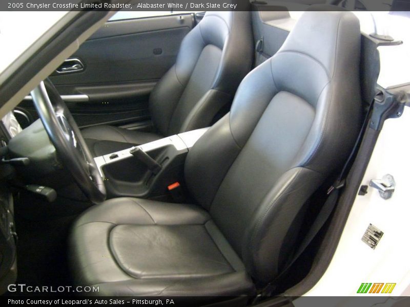  2005 Crossfire Limited Roadster Dark Slate Grey Interior