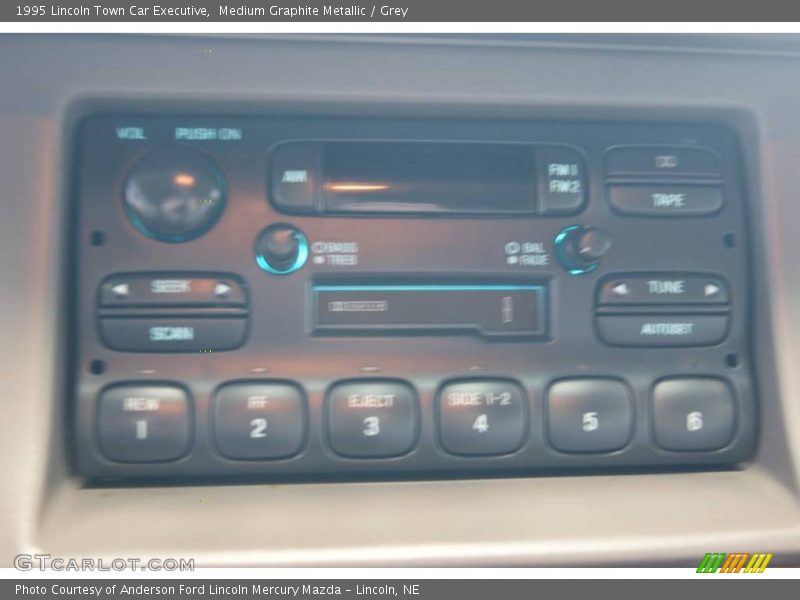 Medium Graphite Metallic / Grey 1995 Lincoln Town Car Executive