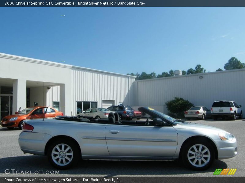 Bright Silver Metallic / Dark Slate Gray 2006 Chrysler Sebring GTC Convertible