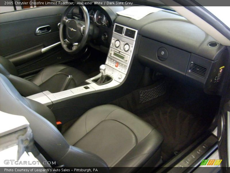 2005 Crossfire Limited Roadster Dark Slate Grey Interior