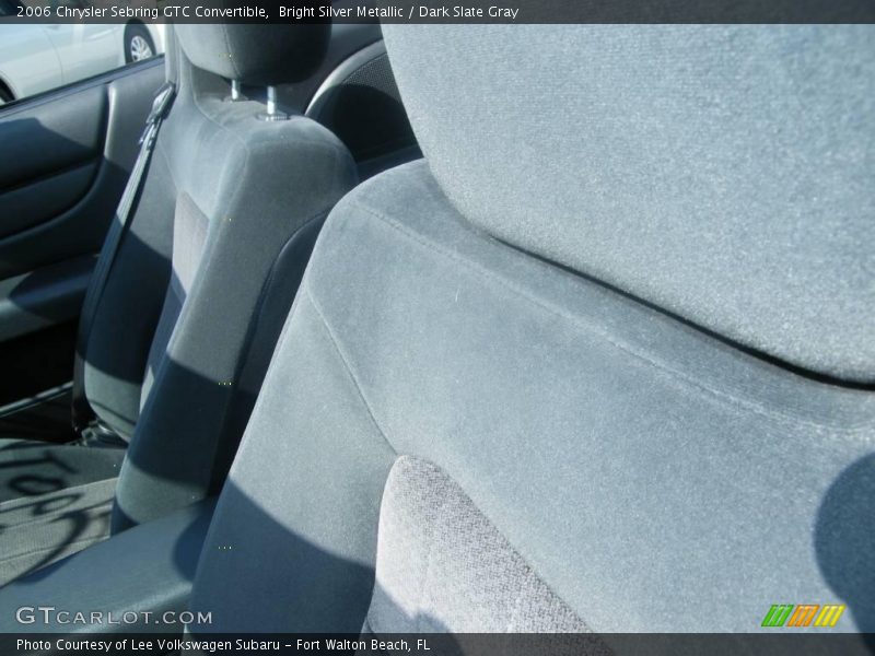 Bright Silver Metallic / Dark Slate Gray 2006 Chrysler Sebring GTC Convertible