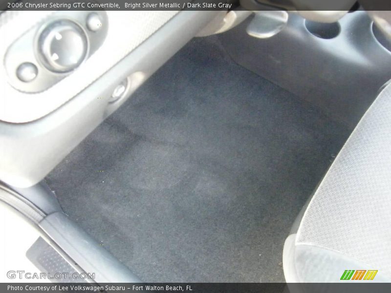 Bright Silver Metallic / Dark Slate Gray 2006 Chrysler Sebring GTC Convertible