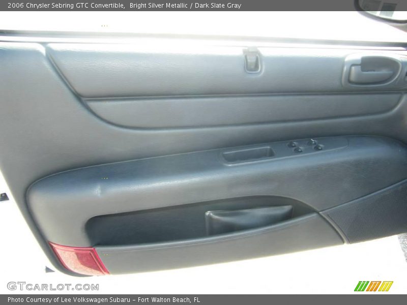 Bright Silver Metallic / Dark Slate Gray 2006 Chrysler Sebring GTC Convertible
