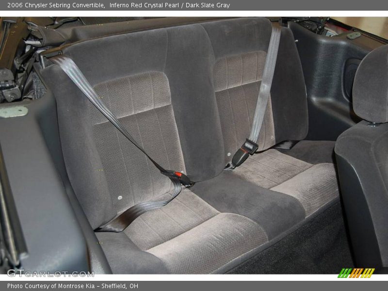 Inferno Red Crystal Pearl / Dark Slate Gray 2006 Chrysler Sebring Convertible