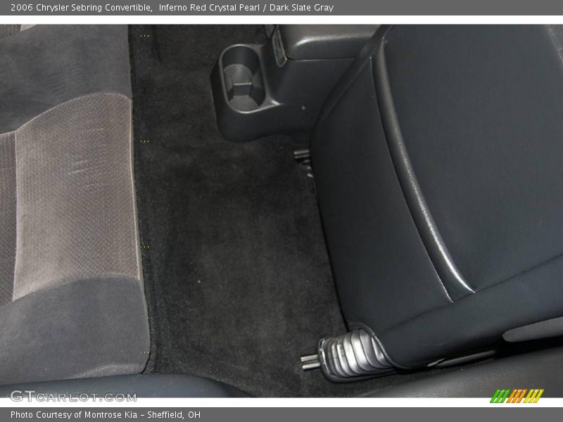 Inferno Red Crystal Pearl / Dark Slate Gray 2006 Chrysler Sebring Convertible