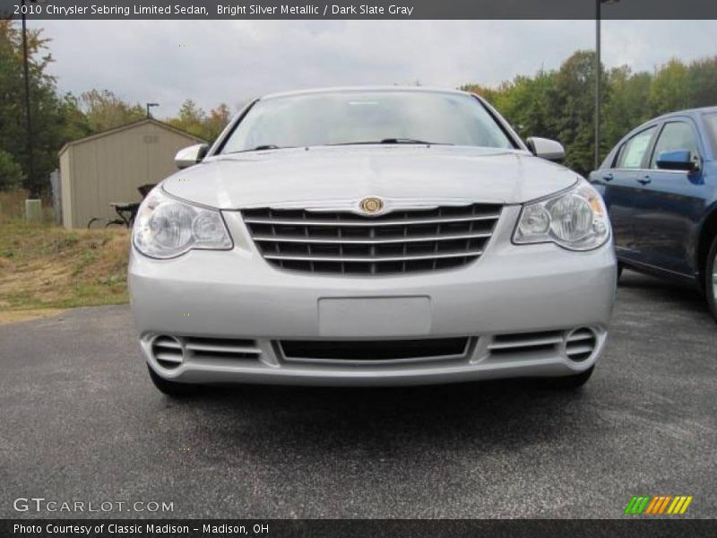Bright Silver Metallic / Dark Slate Gray 2010 Chrysler Sebring Limited Sedan