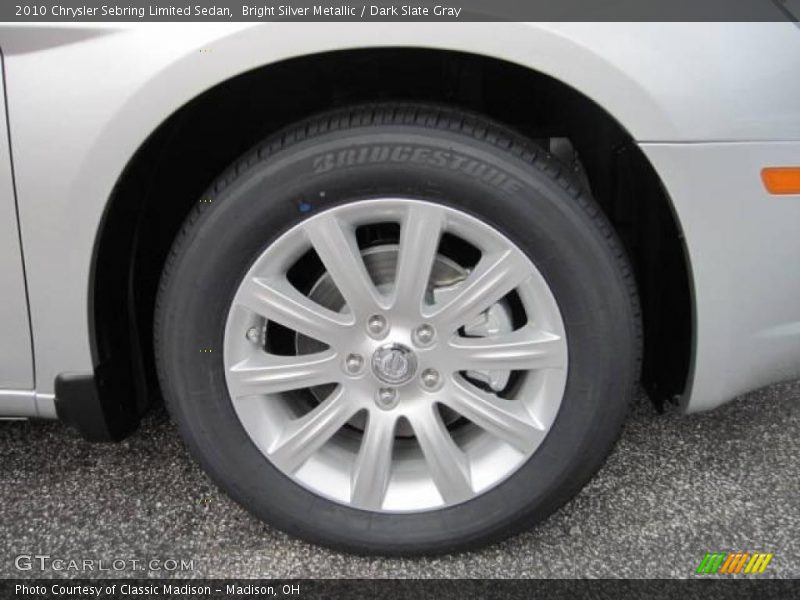 Bright Silver Metallic / Dark Slate Gray 2010 Chrysler Sebring Limited Sedan
