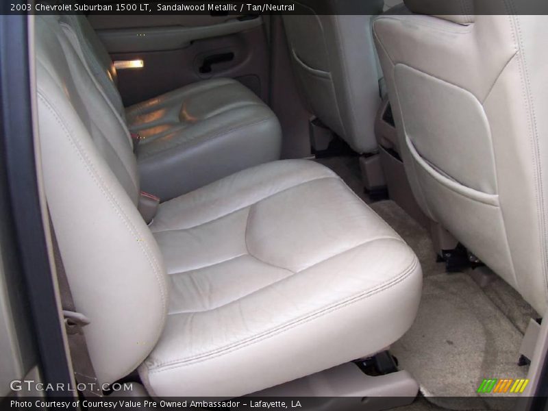 Sandalwood Metallic / Tan/Neutral 2003 Chevrolet Suburban 1500 LT
