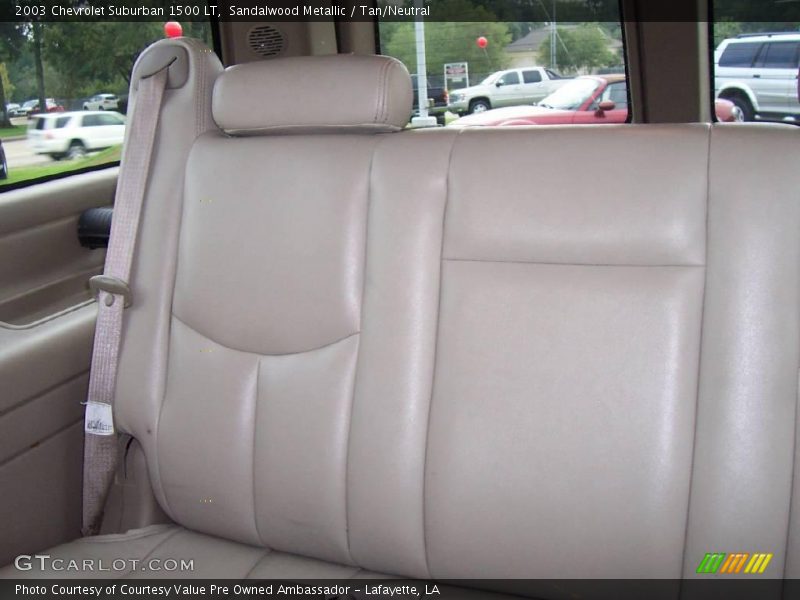 Sandalwood Metallic / Tan/Neutral 2003 Chevrolet Suburban 1500 LT