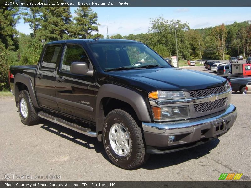Black / Medium Dark Pewter 2004 Chevrolet Colorado LS Crew Cab