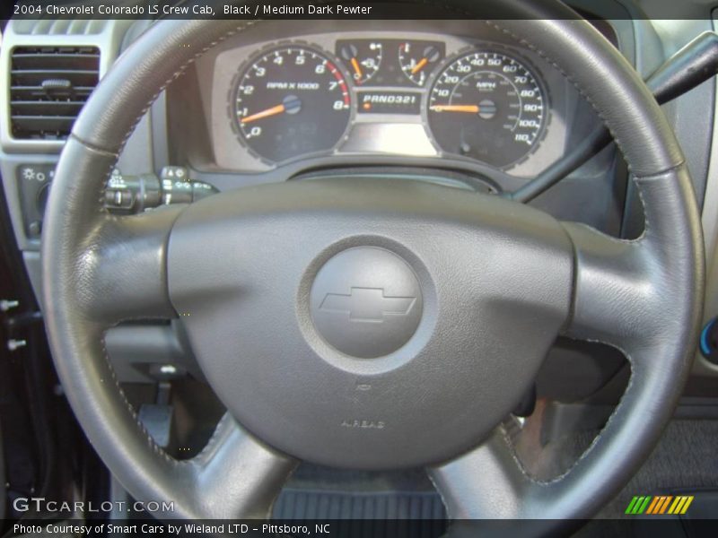 Black / Medium Dark Pewter 2004 Chevrolet Colorado LS Crew Cab