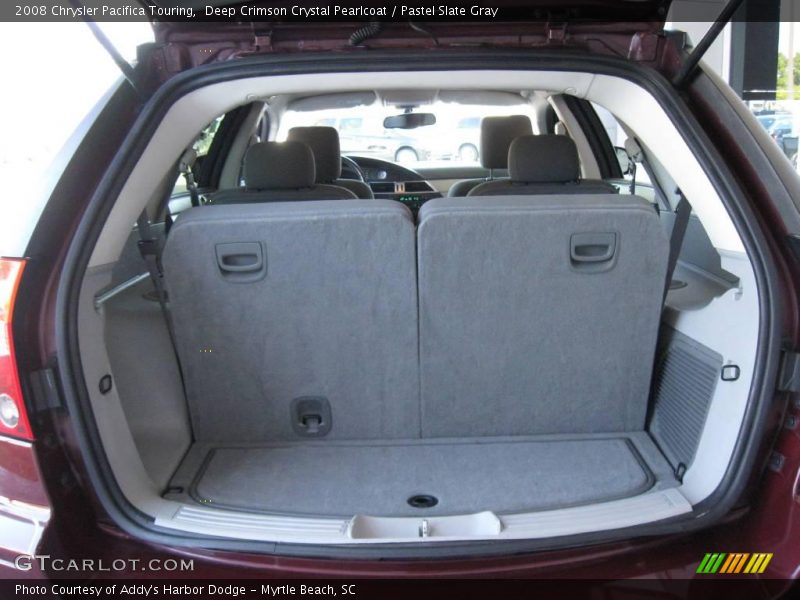 Deep Crimson Crystal Pearlcoat / Pastel Slate Gray 2008 Chrysler Pacifica Touring