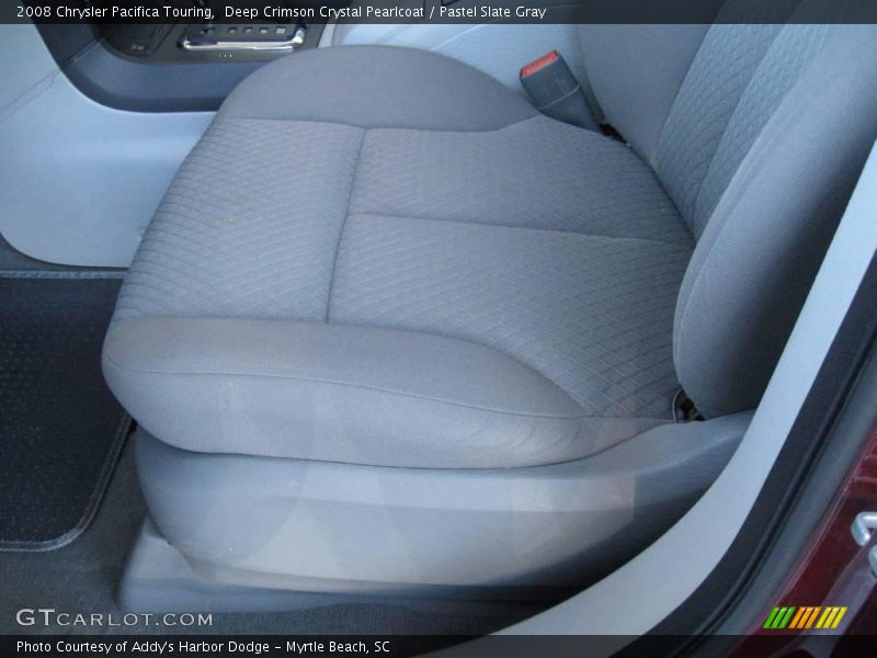 Deep Crimson Crystal Pearlcoat / Pastel Slate Gray 2008 Chrysler Pacifica Touring