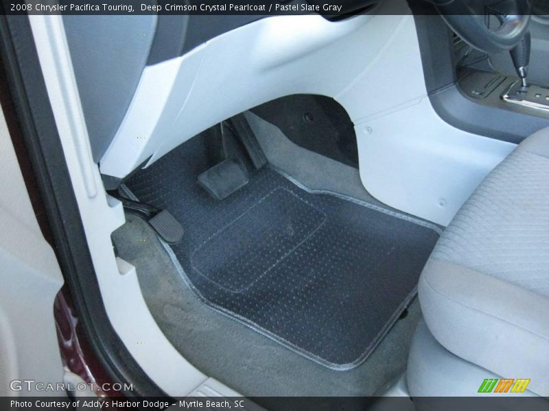 Deep Crimson Crystal Pearlcoat / Pastel Slate Gray 2008 Chrysler Pacifica Touring