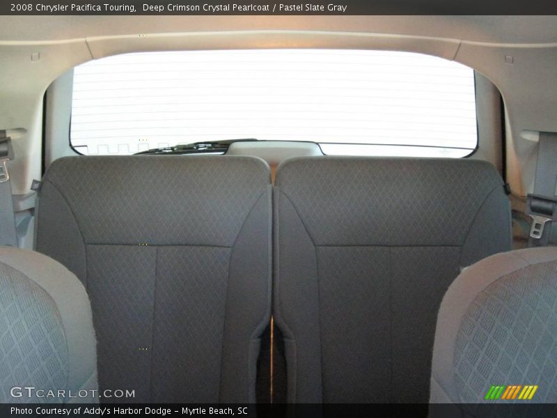 Deep Crimson Crystal Pearlcoat / Pastel Slate Gray 2008 Chrysler Pacifica Touring