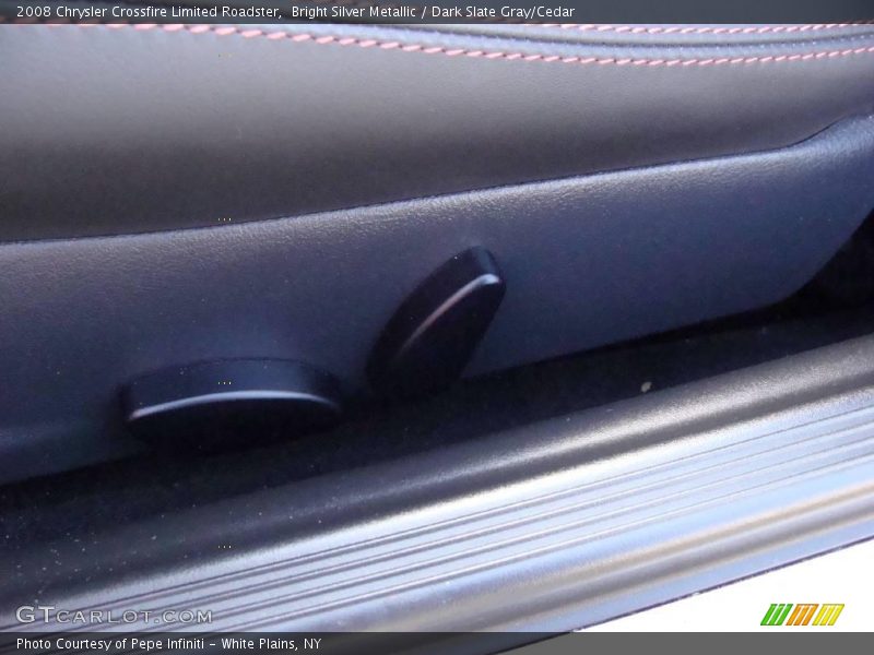 Bright Silver Metallic / Dark Slate Gray/Cedar 2008 Chrysler Crossfire Limited Roadster