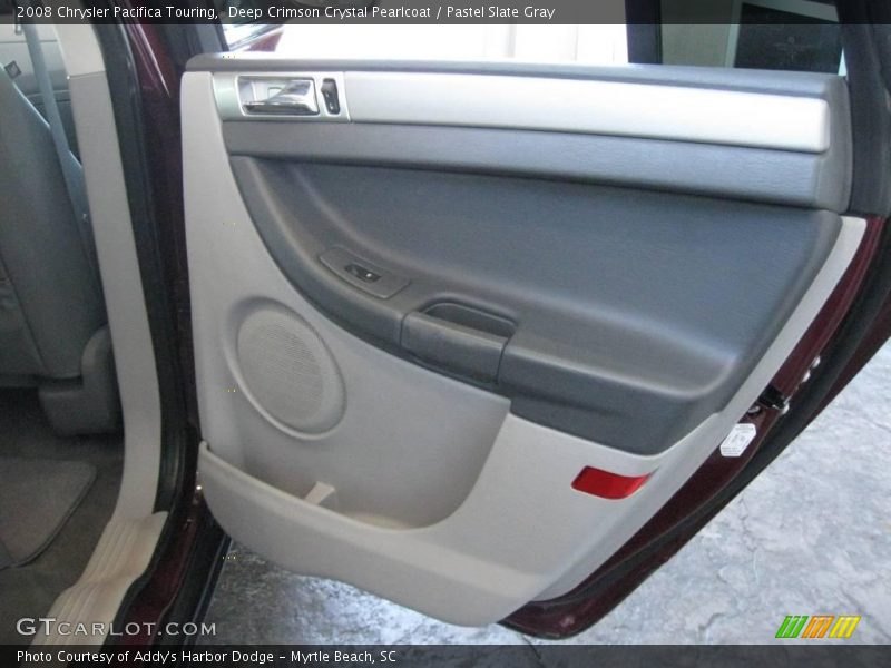 Deep Crimson Crystal Pearlcoat / Pastel Slate Gray 2008 Chrysler Pacifica Touring