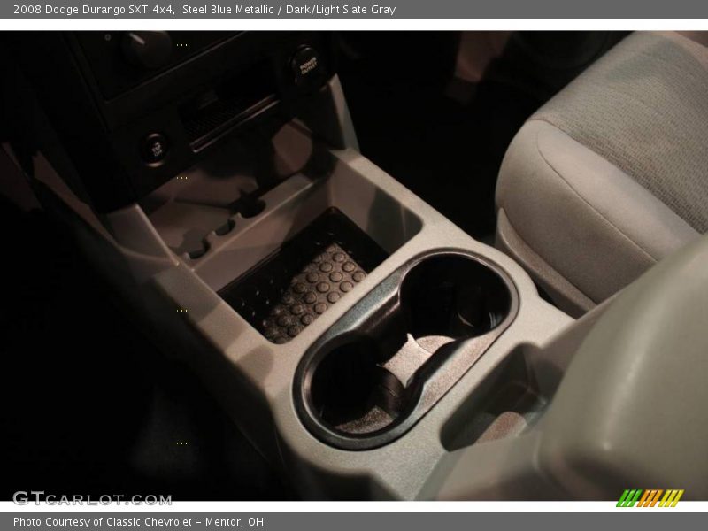 Steel Blue Metallic / Dark/Light Slate Gray 2008 Dodge Durango SXT 4x4