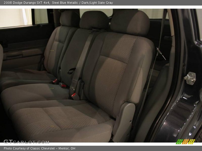 Steel Blue Metallic / Dark/Light Slate Gray 2008 Dodge Durango SXT 4x4