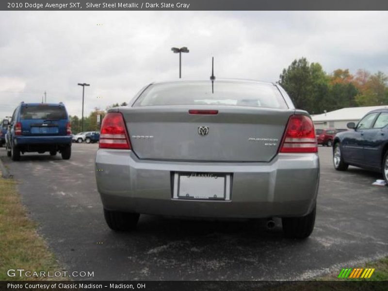 Silver Steel Metallic / Dark Slate Gray 2010 Dodge Avenger SXT