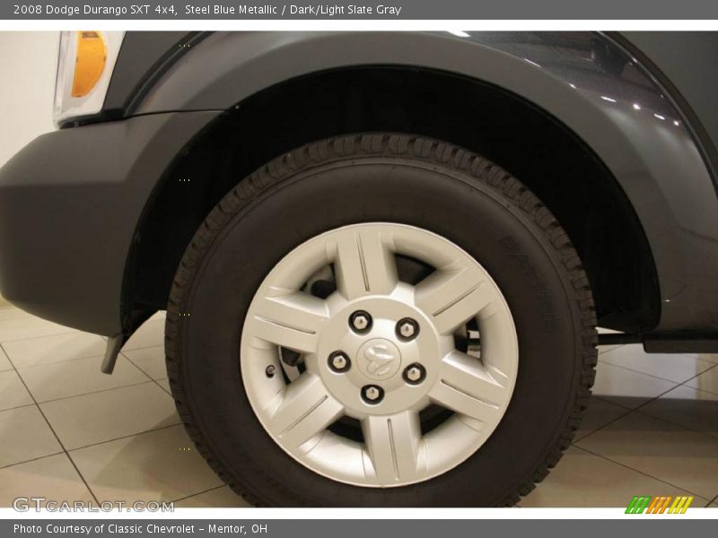 Steel Blue Metallic / Dark/Light Slate Gray 2008 Dodge Durango SXT 4x4