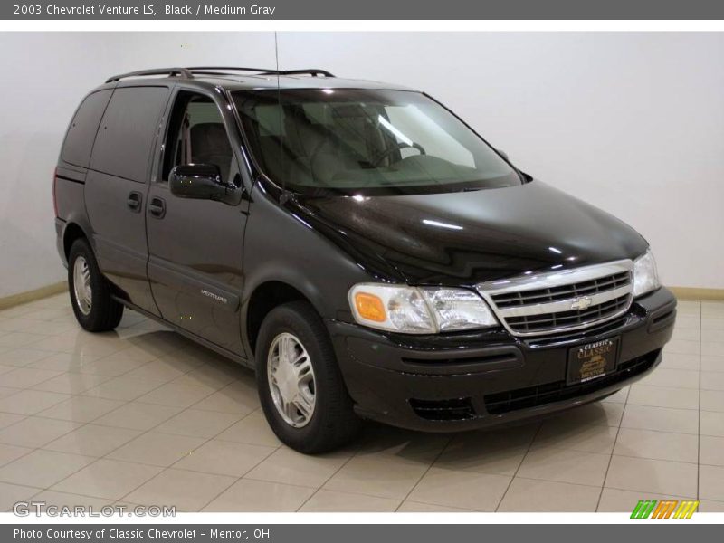 Black / Medium Gray 2003 Chevrolet Venture LS