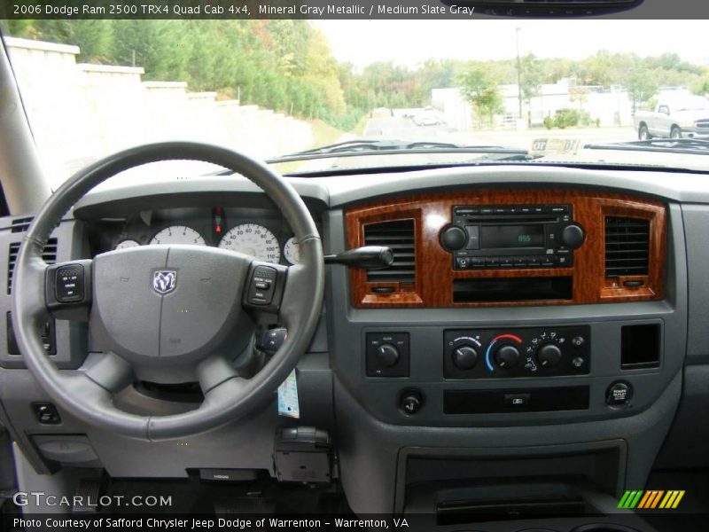 Mineral Gray Metallic / Medium Slate Gray 2006 Dodge Ram 2500 TRX4 Quad Cab 4x4