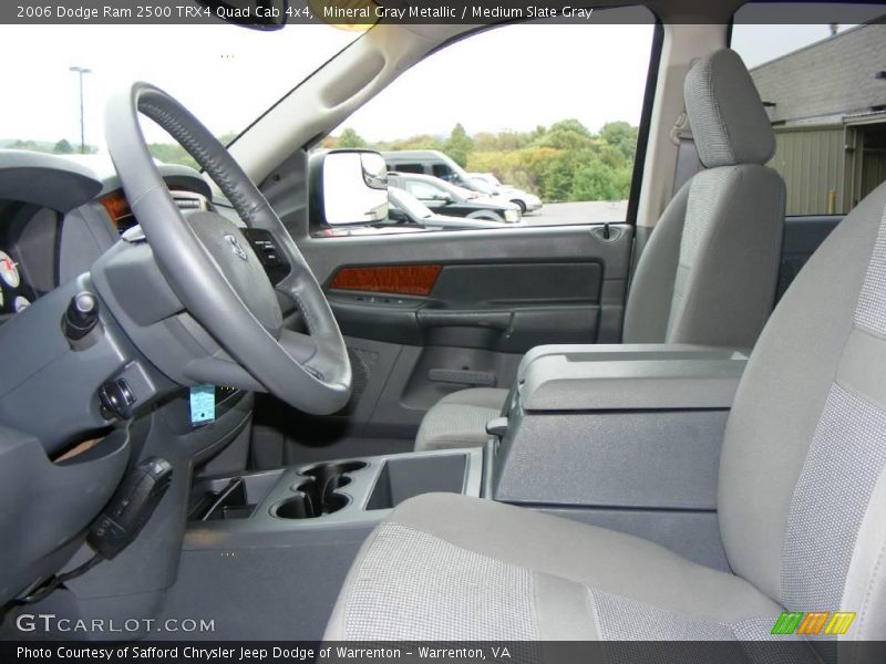 Mineral Gray Metallic / Medium Slate Gray 2006 Dodge Ram 2500 TRX4 Quad Cab 4x4