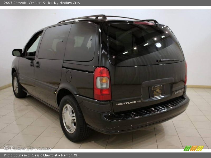 Black / Medium Gray 2003 Chevrolet Venture LS