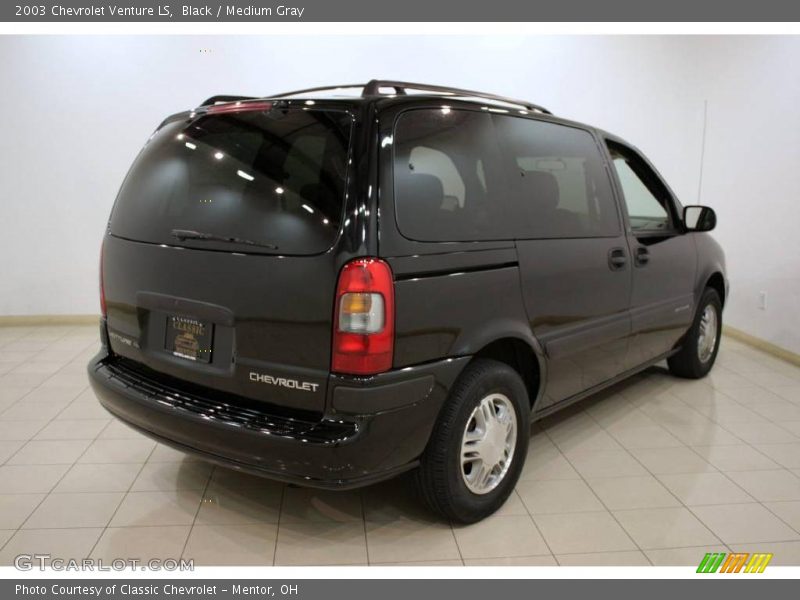 Black / Medium Gray 2003 Chevrolet Venture LS