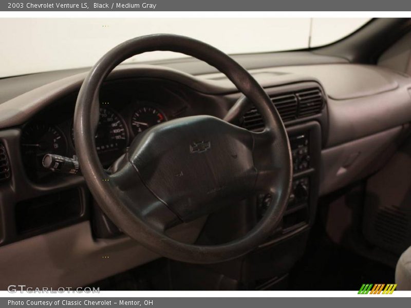 Black / Medium Gray 2003 Chevrolet Venture LS