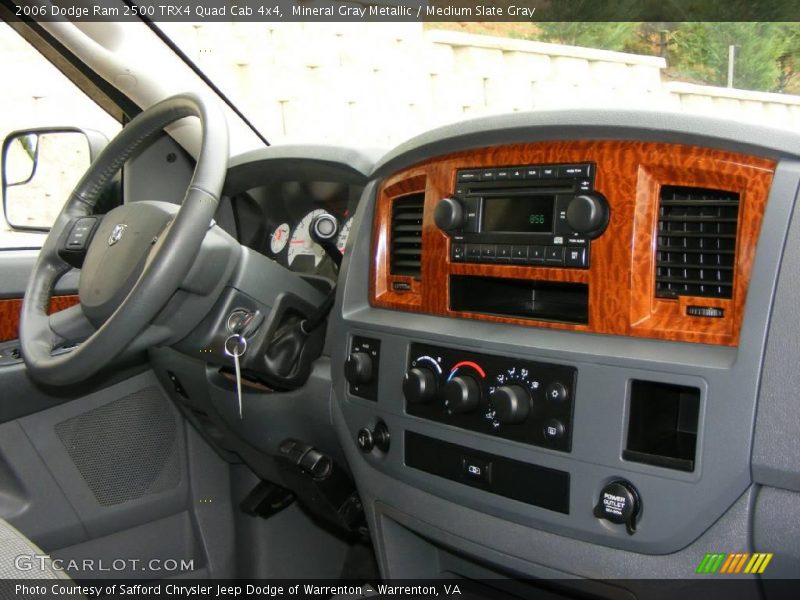Mineral Gray Metallic / Medium Slate Gray 2006 Dodge Ram 2500 TRX4 Quad Cab 4x4